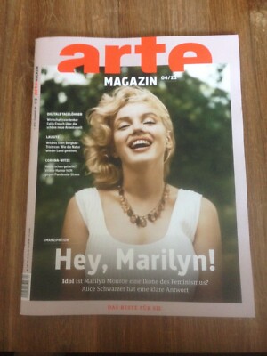     ARTE  4/21 Marilyn Monroe on the Cover, new  complete magazine