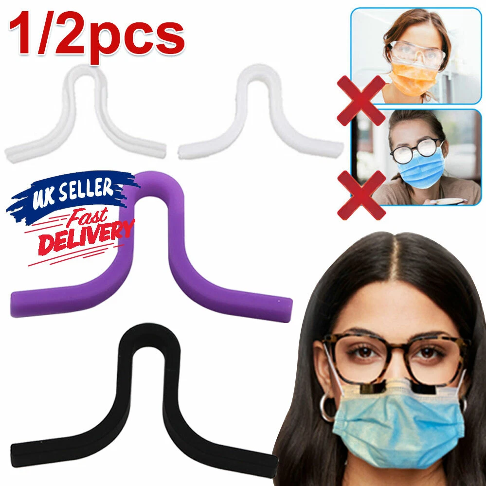 Nose Bridge Recyclable Defogger Anti Fog Nose Clip Glasses Grip Mask Face  Masks