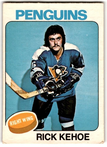 1975-76 O-Pee-Chee Rick Kehoe #39 Pittsburgh Penguins