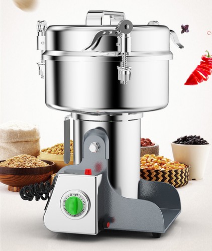 Macinacaffè Elettrico 220V Macina Erbe Grani Mulino Cereali Farina - Foto 26 di 30