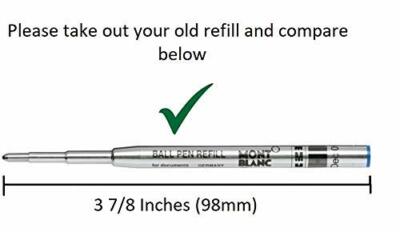 MONTEVERDE Ballpoint Montblanc Style Pen Refill GEL INK - Main Image