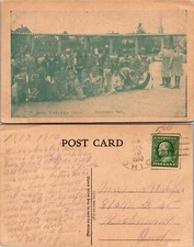 A Good Natured Crowd Sherman Park Postcard