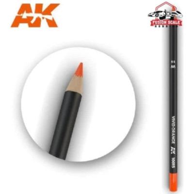 AK Interactive Weathering Pencil Set of 1 Vivid Orange