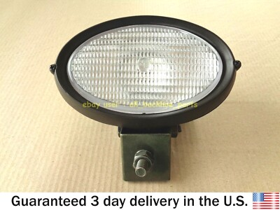 #ad JCB BACKHOE WORK LAMP OVAL 12V WITH BULB PART NO. 700 G6320 $34.95