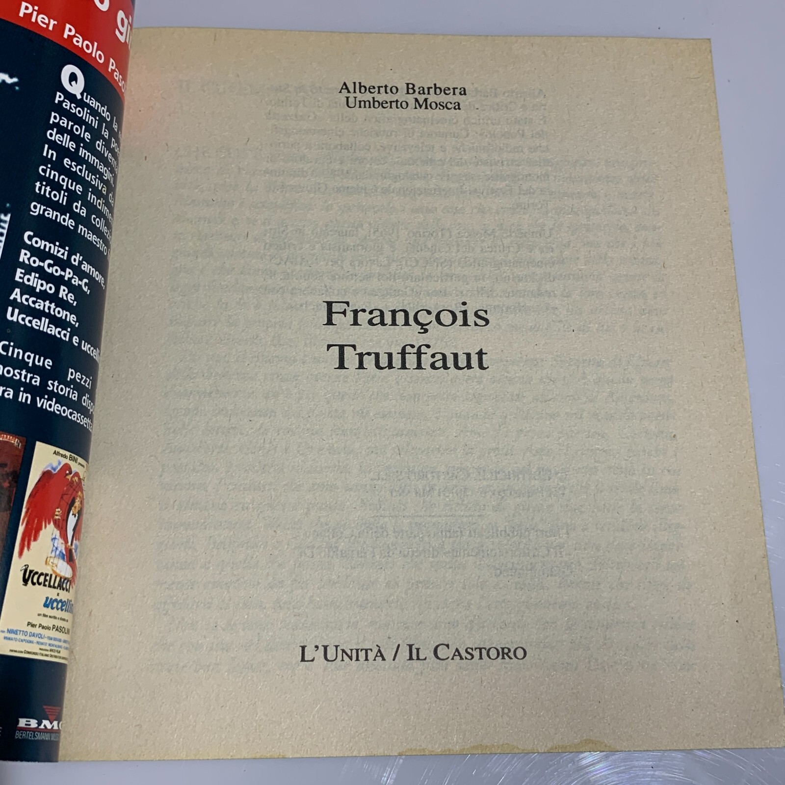 Francois Truffaut. Barbera Mosca. L'unita' il castoro - immagine 3