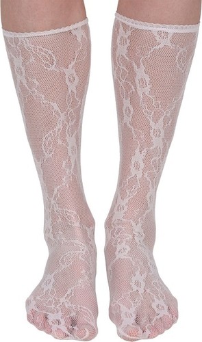NEW VOLCOM FIERCE LACEY SOCK 4"H STRETCH LACE SOCKS ASSORTED COLORS ONE SIZE - Picture 13 of 16