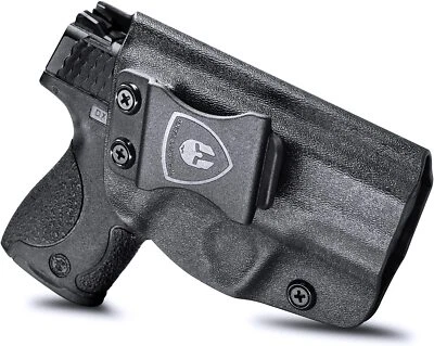 WARRIORLAND IWB Kydex Holster Fit: Smith & Wesson M&P Shield /M2.0/M1.0 - 9mm/.40 Pistol