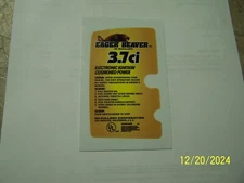 McCulloch Eager Beaver Chainsaw 3.7ci Decal