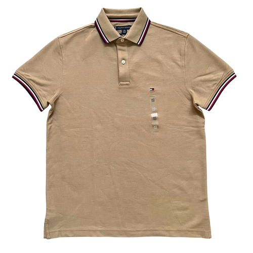 Tommy Hilfiger Para Hombre Secado Rápido Absorción Protección UV Rayas Inclinación Polo - Imagen 26 de 122