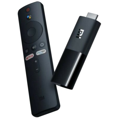 Xiaomi MI TV Stick Schwarz HD 1+8GB WiFi Netflix Android TV Medien Streaming