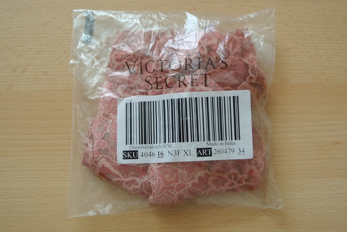 Victoria's Secret The Lacie Floral Lace Cheeky Panty - Size XL