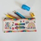 Personalised Teacher Pencil Case Gift | End of Term School Leavers Present | Eco