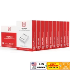 Copy Paper 8.5x11 In 20 Lb 5000 Sheets Multi Purpose Acid Free Print Quality New