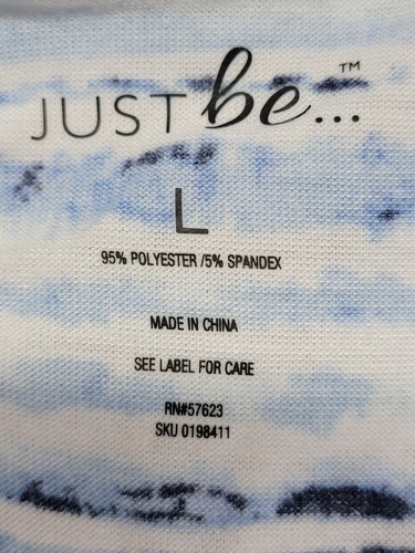 Just Be blau-weiß gestreiftes Midikleid (Größe L) - Bild 4 von 7