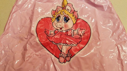 1985 Ben Cooper Jim Henson Muppet Babies Miss Piggy Halloween Costume & Mask - Picture 5 of 8