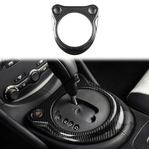 Carbon Fiber Gear Shifter Surround Cover For Nissan 370Z Z34 Automatic 2009-2020