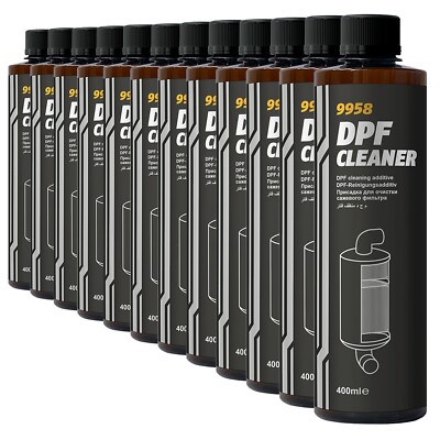 MANNOL 9958 DPF Cleaner Diesel-Kraftstoffadditiv, 12x400ml