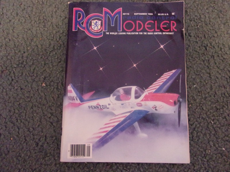 RCModeler magazines 1985