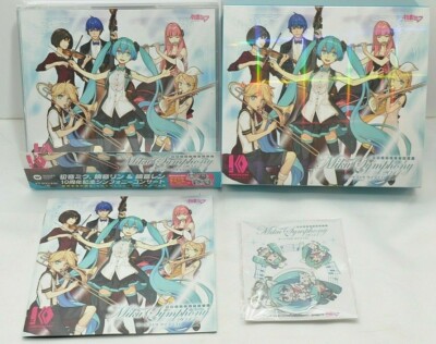 Hatsune Miku Symphony CD 2017 Orchestra Live Limited Edition mit Acryl Charm
