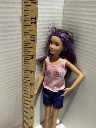 Mattel Barbie Teen Skipper Doll 2010 Purple Hair 11" Tall Rare HTF - Picture 4 of 4