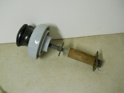 Vintage CHANCE Porcelain Ceramic Telephone Pole Electrical Insulator | eBay