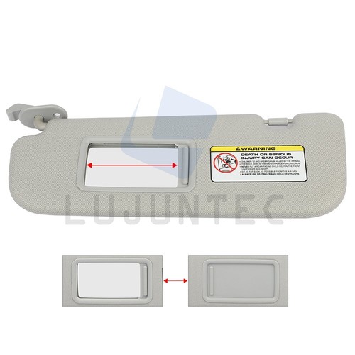852103X000TX Car Sun Visor Gray Left Driver Side For Hyundai Elantra MD 11-15 - Picture 2 of 11