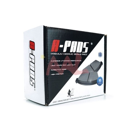 AAL Rear BRAKE PADS For 1998 1999 2000 2001 2002 CHEVROLET LUMINA (4 pcs) - Picture 5 of 6