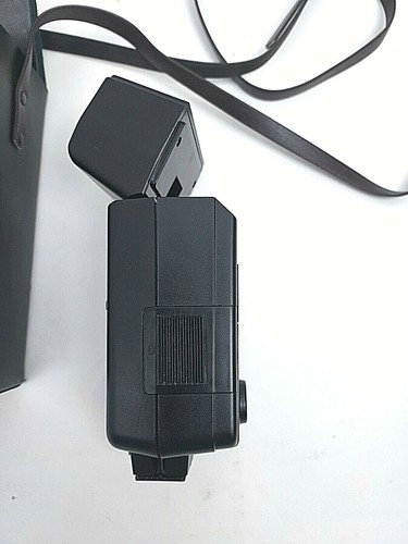 Minolta Auto Electroflash 280 Single Pin Hot Shoe Flash w/ Case - Picture 5 of 6