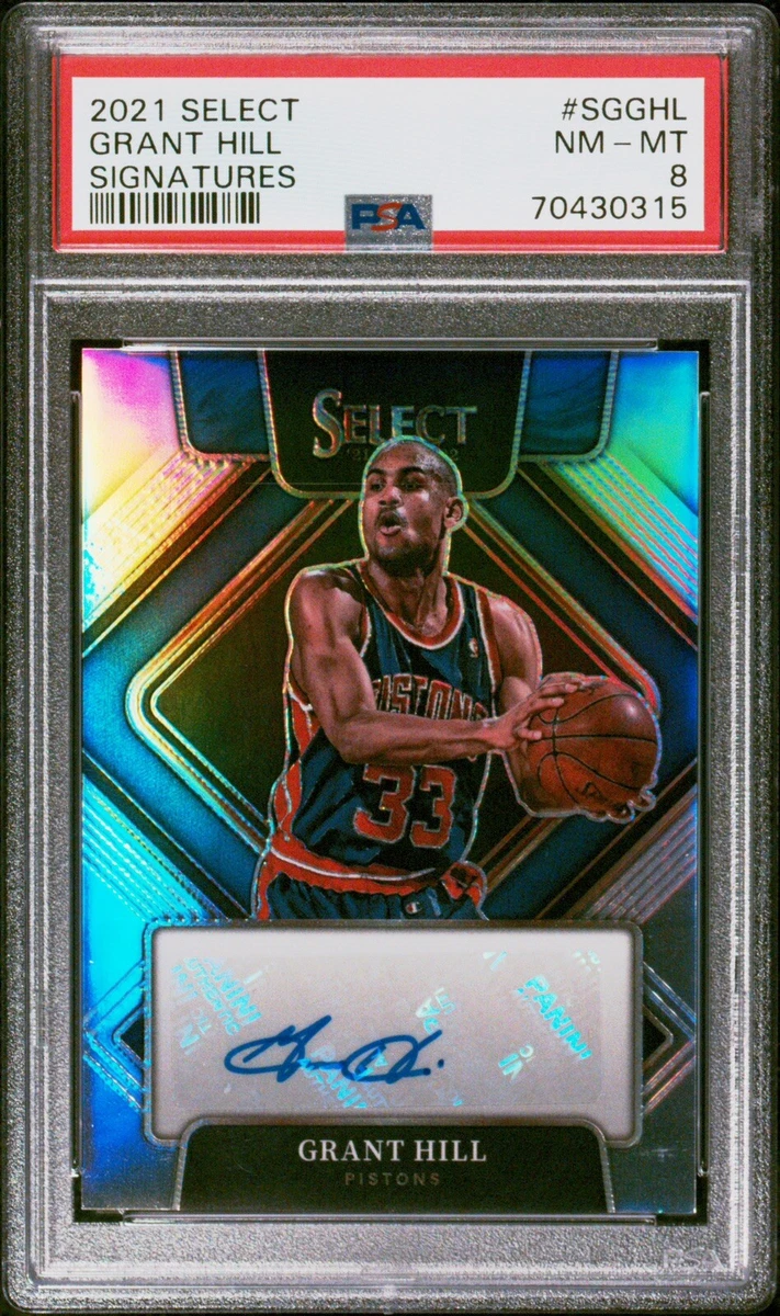 シルバー/レッド Prizm Silver Auto Grant Hill ピストンズ NBA - 通販