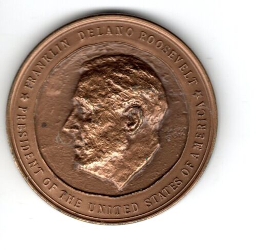 (Pgasteelers1 ) Franklin Roosevelt 1941 Inaugural Medal