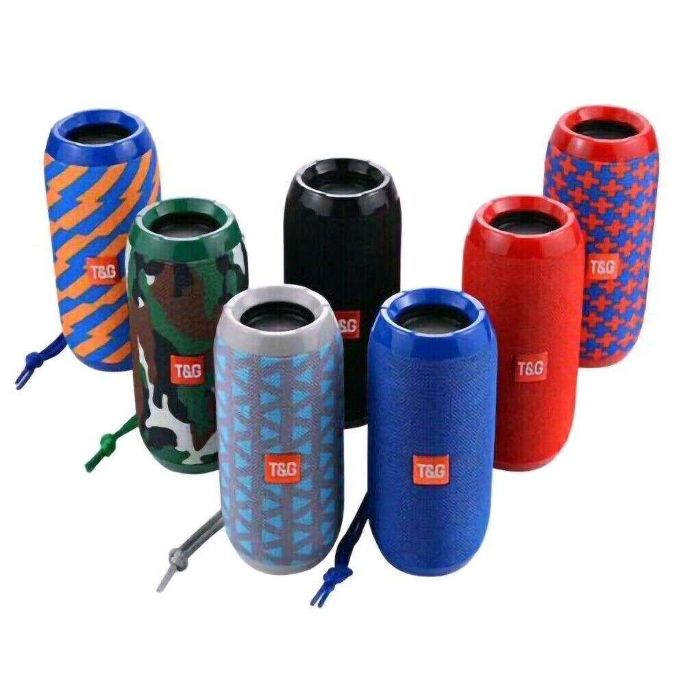 Wireless Bluetooth Speaker Portable Waterproof Outdoor Stereo Bass USB FM Loud Sound-image