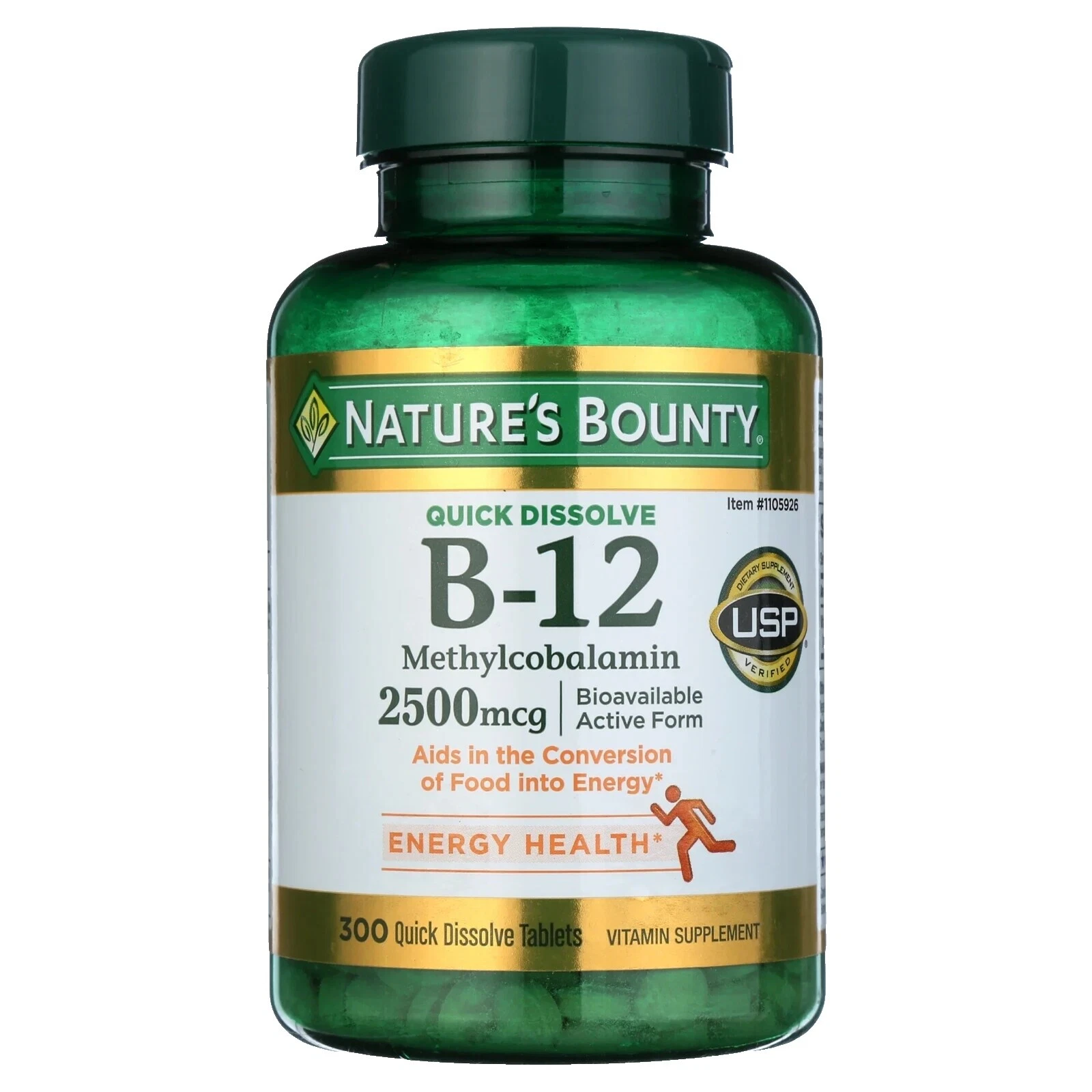 Nature's Bounty Vitamin B12 Vitamins & Minerals