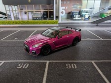 Nissan GT-R (R35) Nismo 2020 1st Special Edition chrome pink 1:64 scale ERA