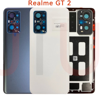 For Realme GT2 Battery Cover Glass gt 2 Panel Rear Door Housing Case Replacement