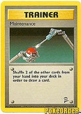 Pokemon BASE SET 2 Card 112/130 Trainer Maintenance