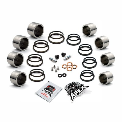 2007 Kawasaki ZR400 Zephyr G7F FRONT brake caliper piston & seal rebuild kit