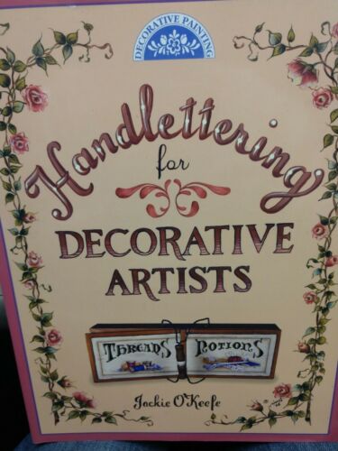 Handlettering for Decorative Artists Decorative Painting) Jackie O'Keefe - Picture 1 of 8
