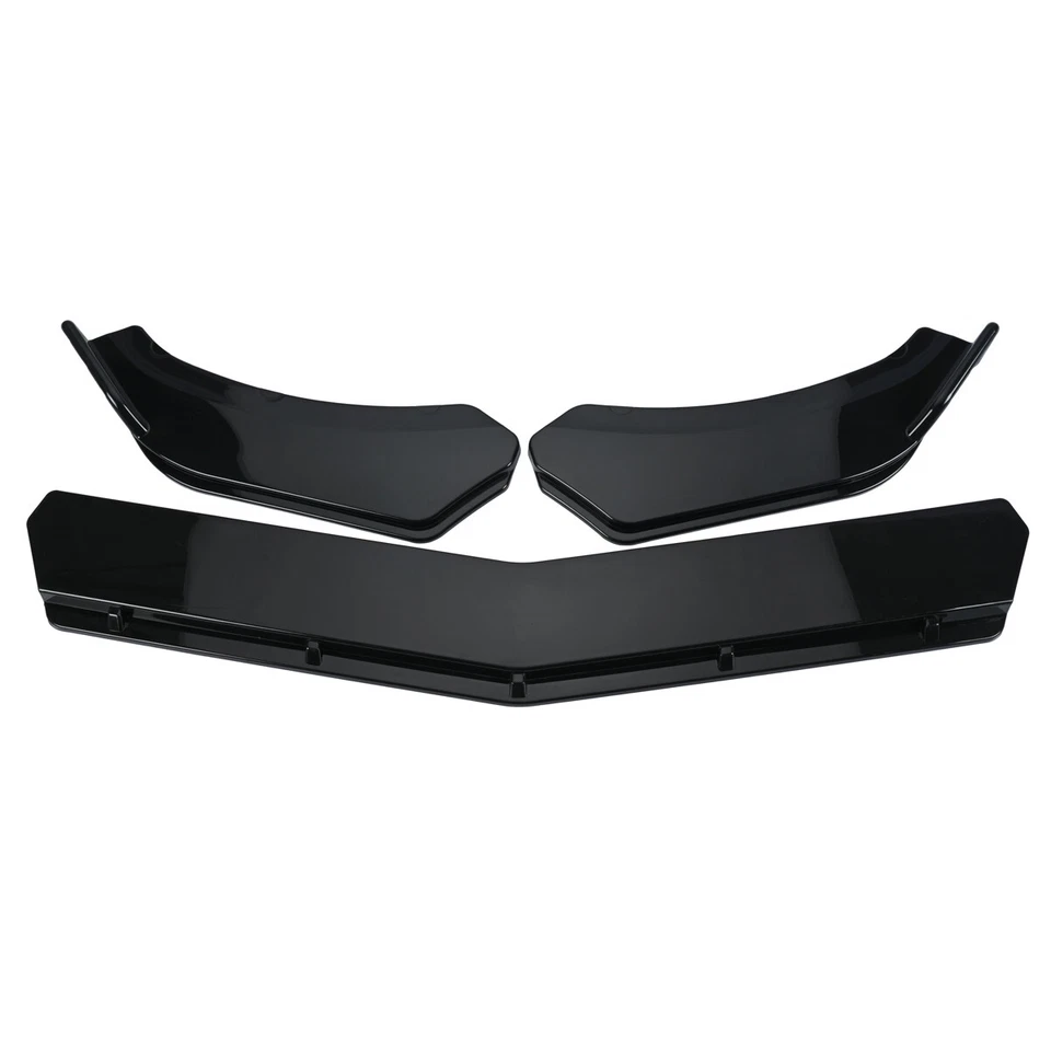 Front Bumper Lip Spoiler Canards w/Rods For Cadillac CTS 3.0L 3.6L 2008-2013 CT Foto 4 de 4