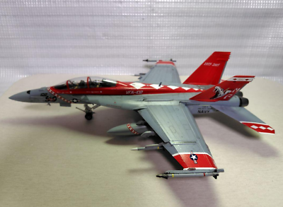 Built & Painted Hasegawa 1/48 U.S.Navy F/A-18F VFA-102 Built & Painted Hasegawa 1/48 U.S.Navy F/A-18F VFA-102