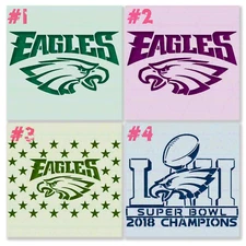 Philadelphia Eagles Stencil – Reusable Mylar 10 Mil – Durable Philly Craft