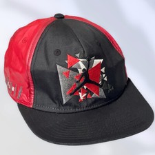 Air Jordan True Jumpman Vintage 90s Smapaback Hat Cap Size Youth Black Red