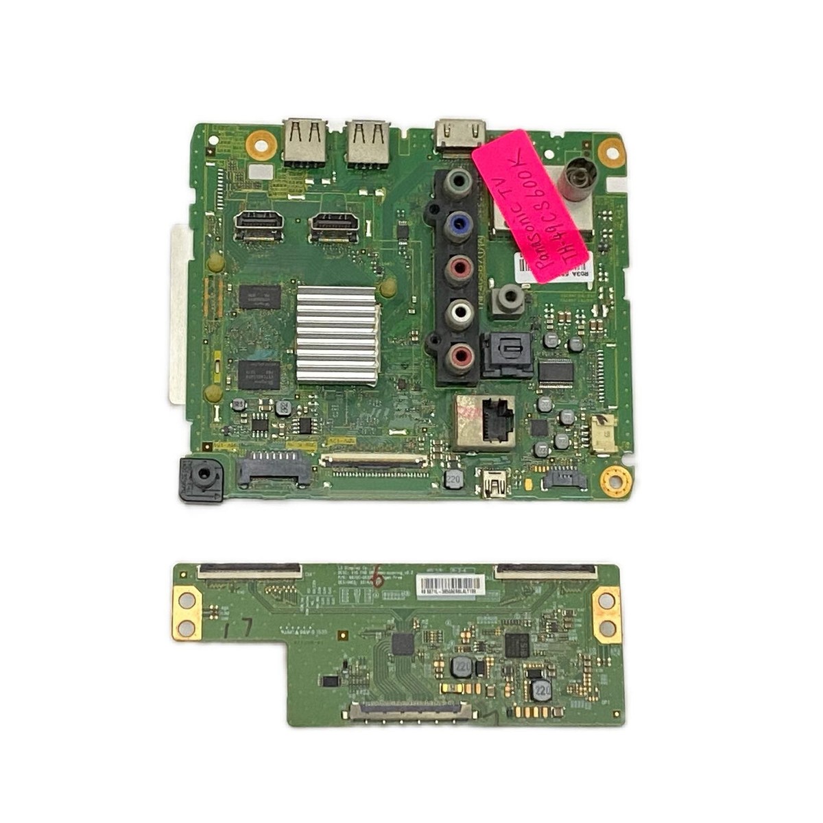 Original Main board + T-con board for LED TV Panasonic TH-49CS600K
