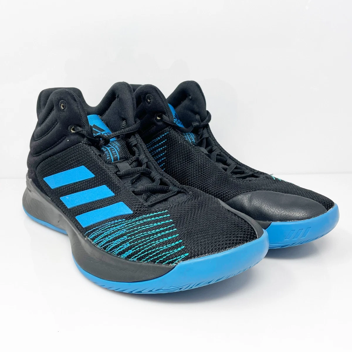 Adidas Mens Pro Spark 2018 B44963 Black Basketball Shoes Sneakers Size 8.5  | Ebay