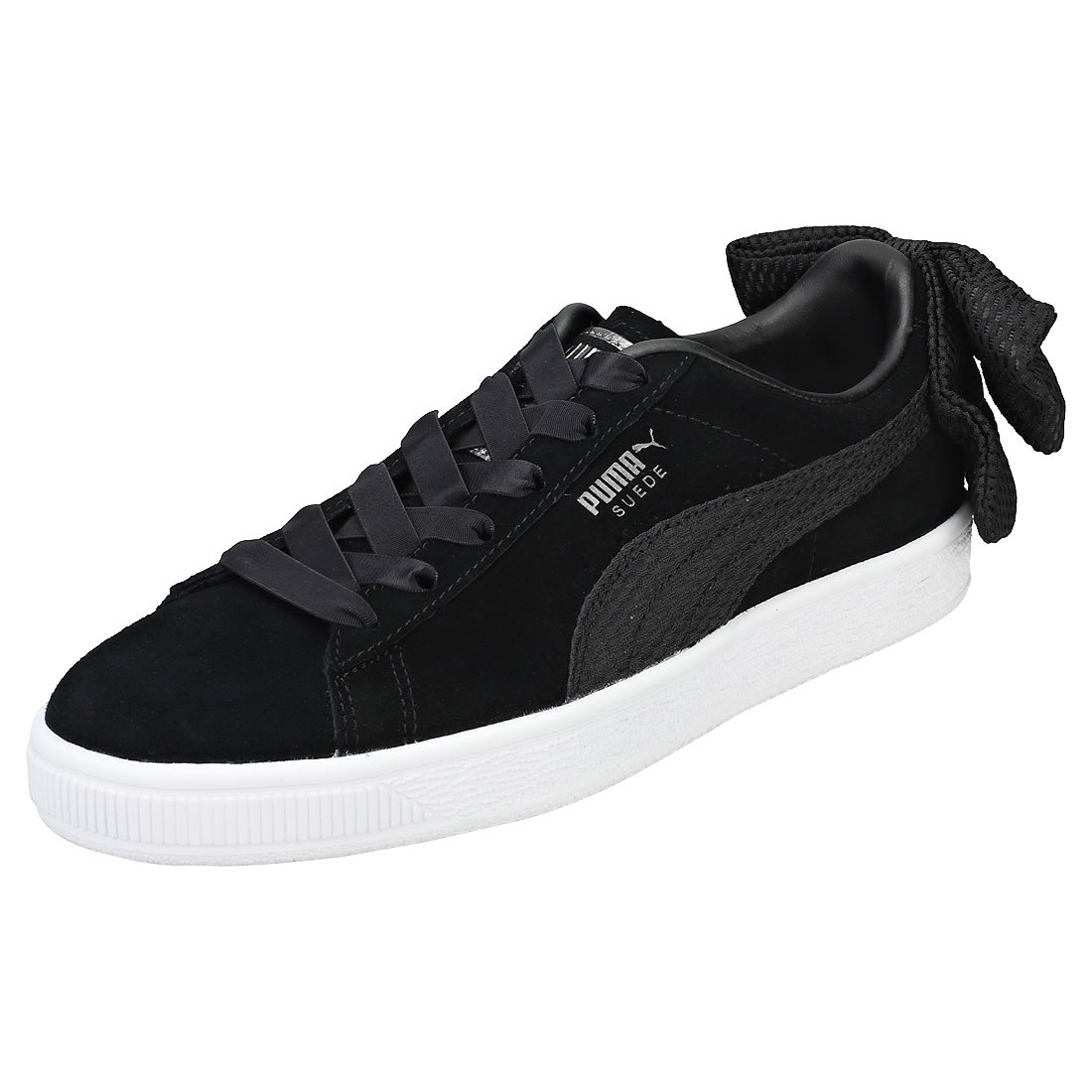 Puma Suede Bow Uprising Mujeres noir blanc Ante Zapatillas Puma Suede Bow Uprising Mujeres noir blanc Ante Zapatillas