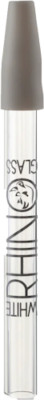 White Rhino Quartz Tobacco Straw   5'' with Silicone Cap