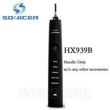 Philips Sonicare Classic DiamondClean Electric Toothbrush Handle HX939B Black