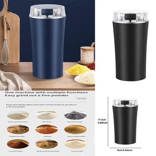 Elektrische 300W Kaffeebohnen Mahlwerk Nuss Samen Kräuter Mahlen Gewürz Crusher Mühle Mixer - Bild 2 von 15