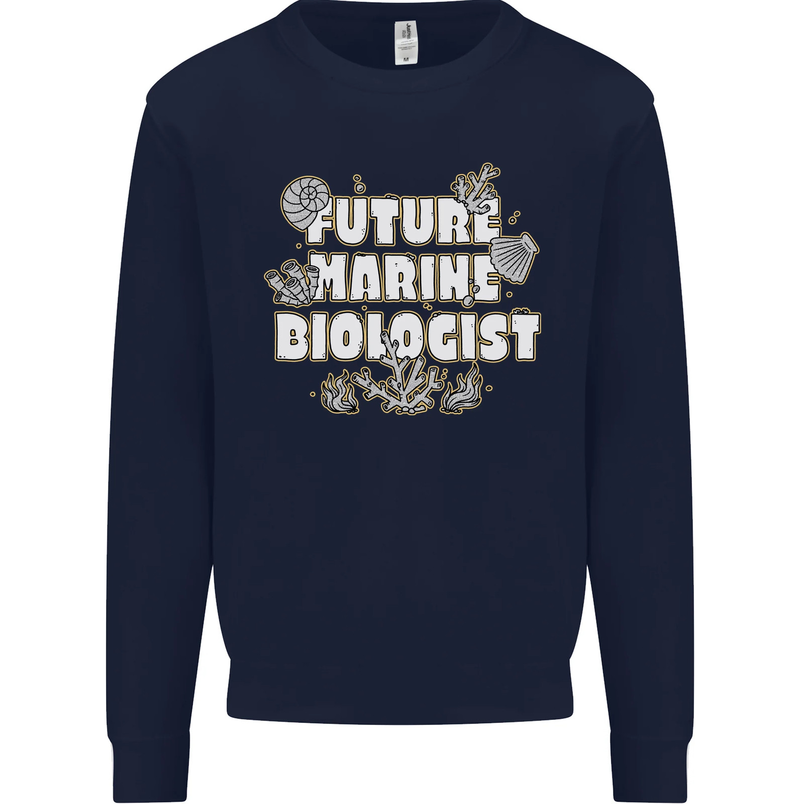 Future Marine Biologist Kids Sweatshirt Jumper image 2