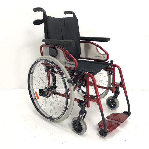 Berollka Slade AR Faltrollstuhl Adaptivrollstuhl Sb. 40 cm 120 kg Aktivrollstuhl - Bild 9 von 11