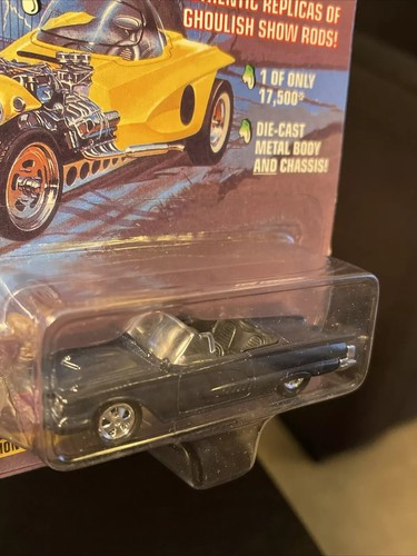 Johnny Lightning ELVIRA MACABRO MOBILE Negro Relámpagos Aterradores 1:64 1/64 - Imagen 2 de 3